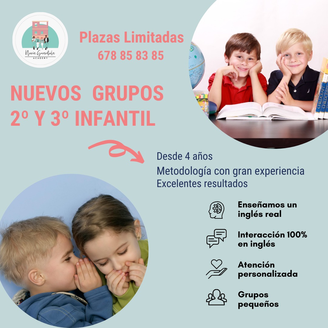 Clases de Inglés Pre-Starters para Infantil